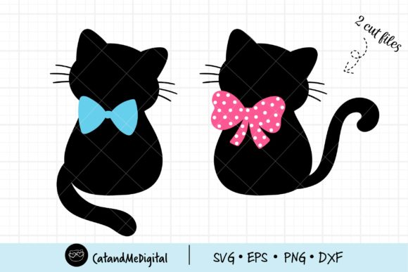Cat with Bow Svg Review