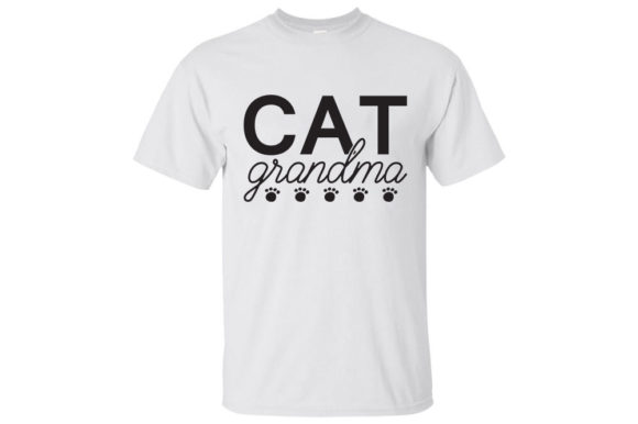 Girl Power Svg Design, Cat Grandma